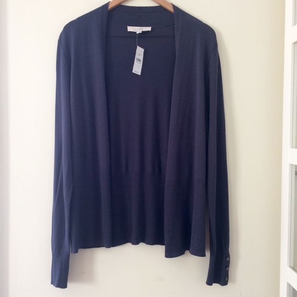 LOFT Sweaters - Loft Open Cardigan Size Large